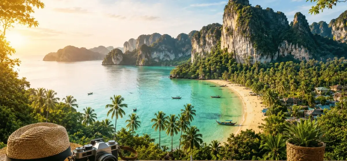 Singapore Public Holidays 2027 travel planner with calendar, passport, and holiday destinations.