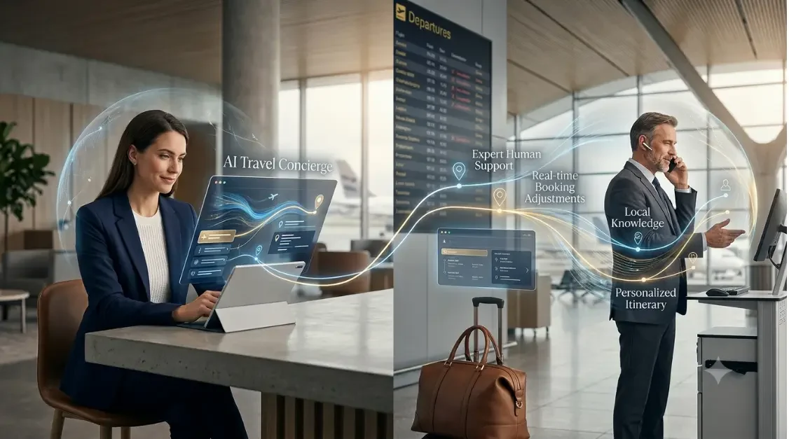 Role of AI + Travel Agent in Travel Planning Singapore